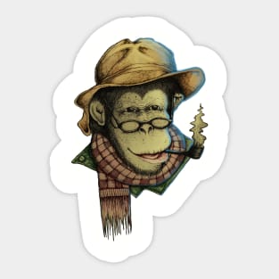 monkey Sticker